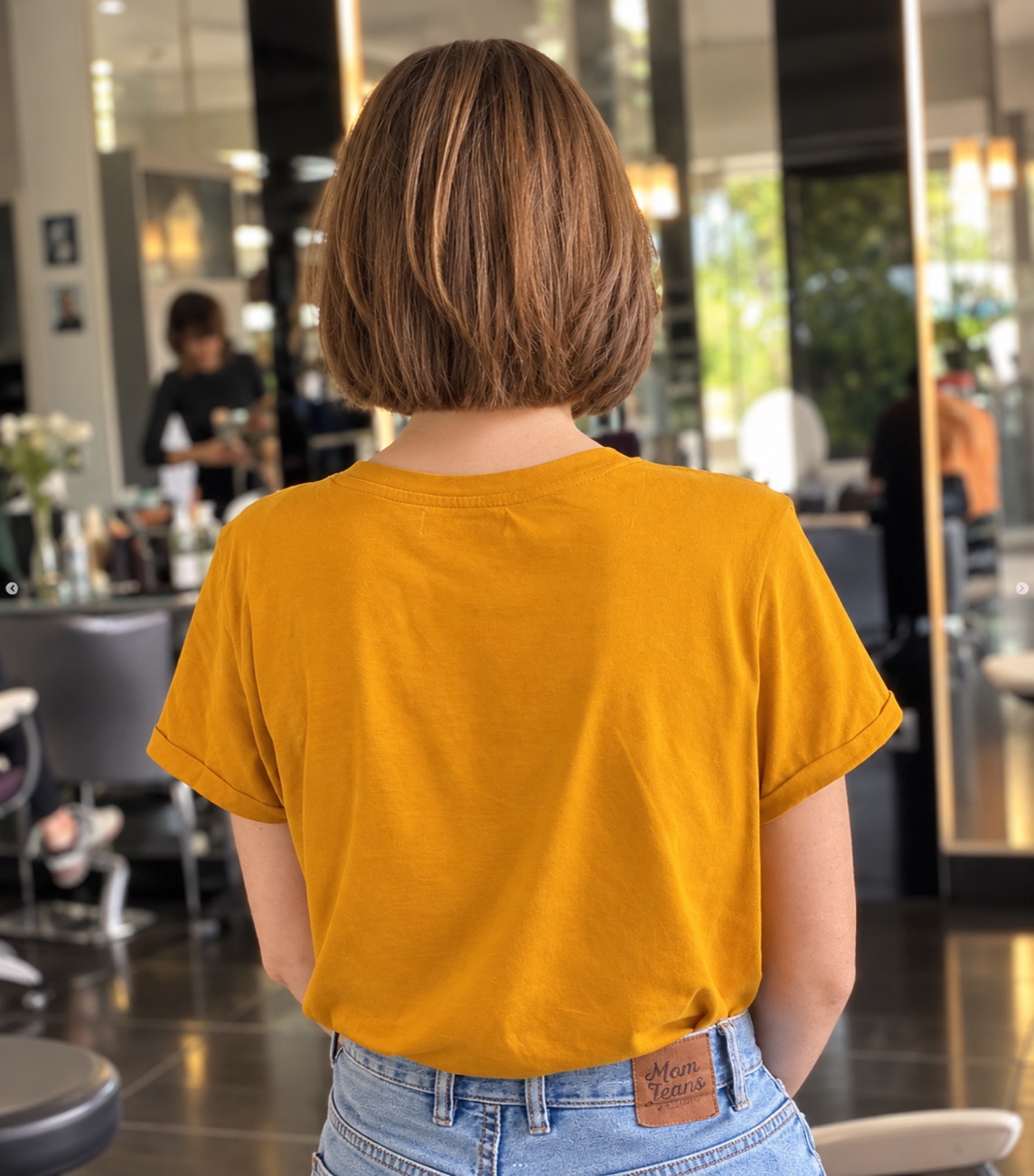 Corte bob corto clásico
